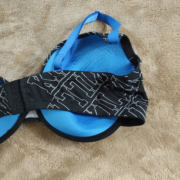 COCO Lingerie Black Printed Bra 40DDD - Picture 6 of 9